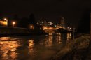 La Meuse nocturne à Charleville-Mézières